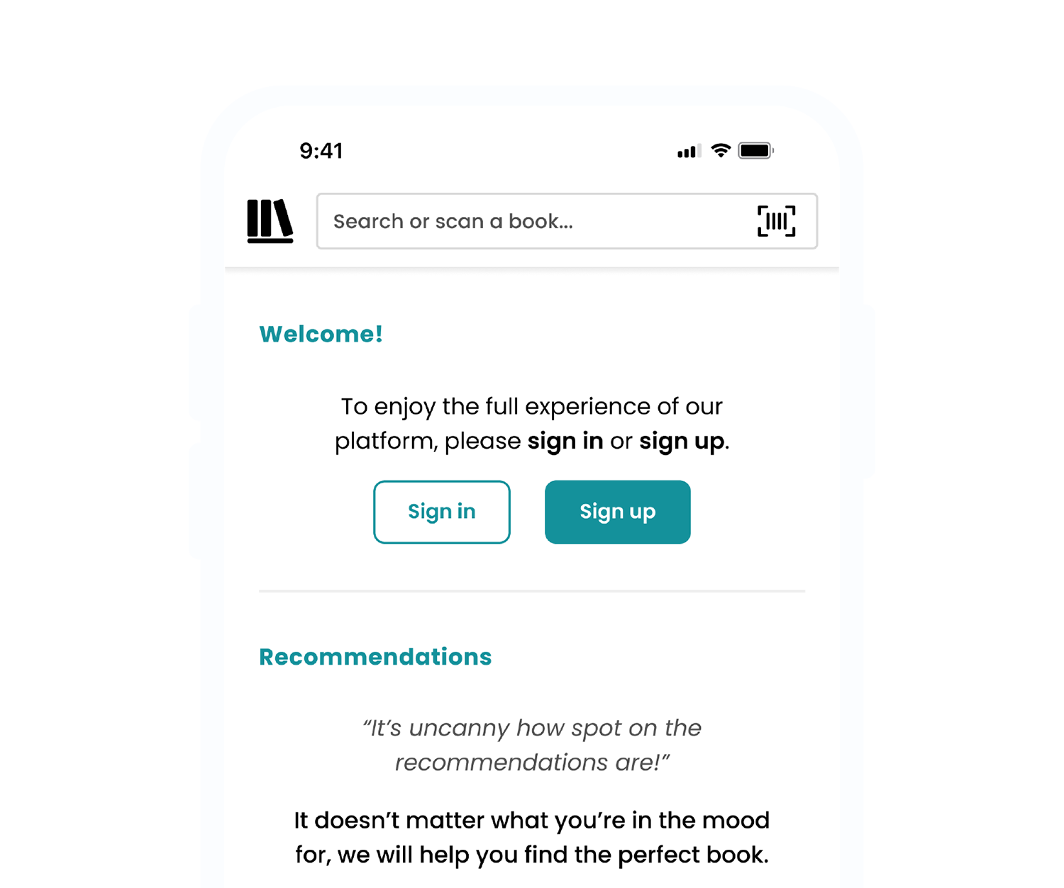 The Story Graph App Home Preview