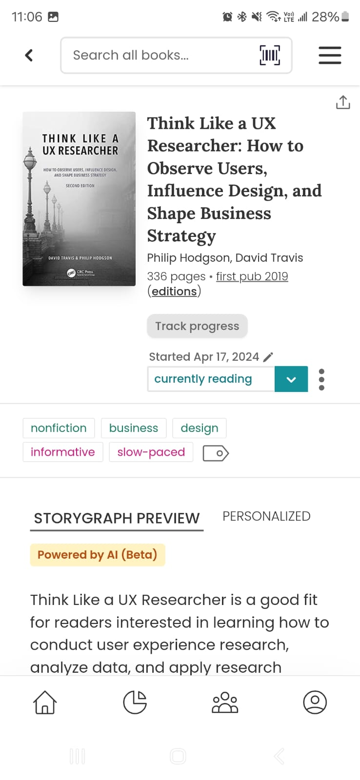 Old The Story Graph Track Progress